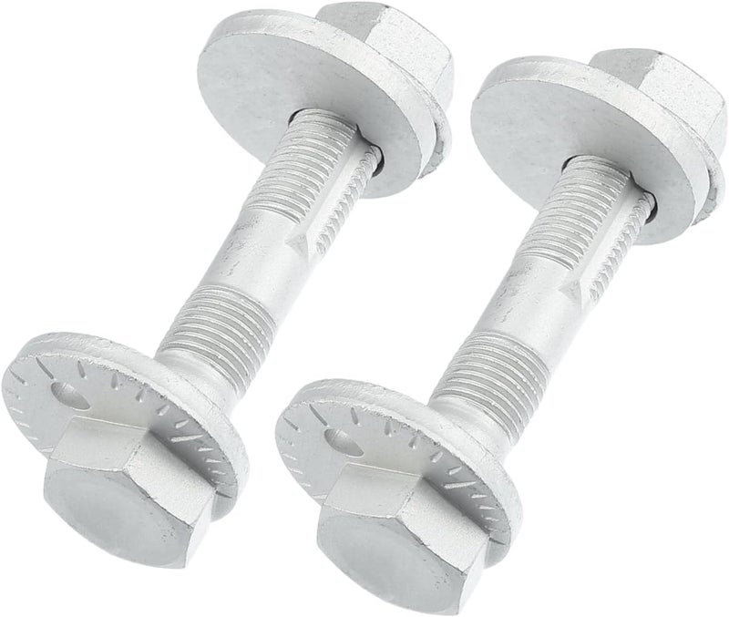 Partuto 2 Set Eccentric Alignment Camber Bolt for Toyota RAV4 2010 2011 2012 2013 2014 2015 2018 No.4840942030 Suspension Control Arm Cam Adjustment Nut Kit 48409-42030 Replacement - Image 1